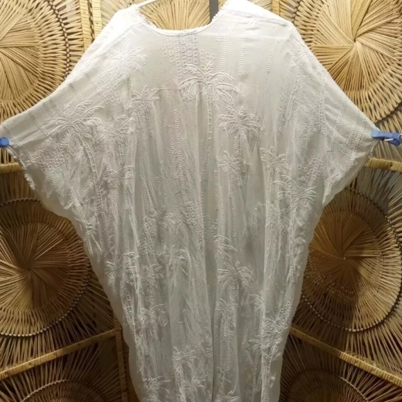 Johnny Was Palm Georgia Cover-up O/S - Picture 3 of 7